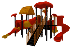 Orman Temalı Oyun Grubu C-300 PRK-303 | Temalı Metal Oyun Grupları | Erse Kent Mobilyaları